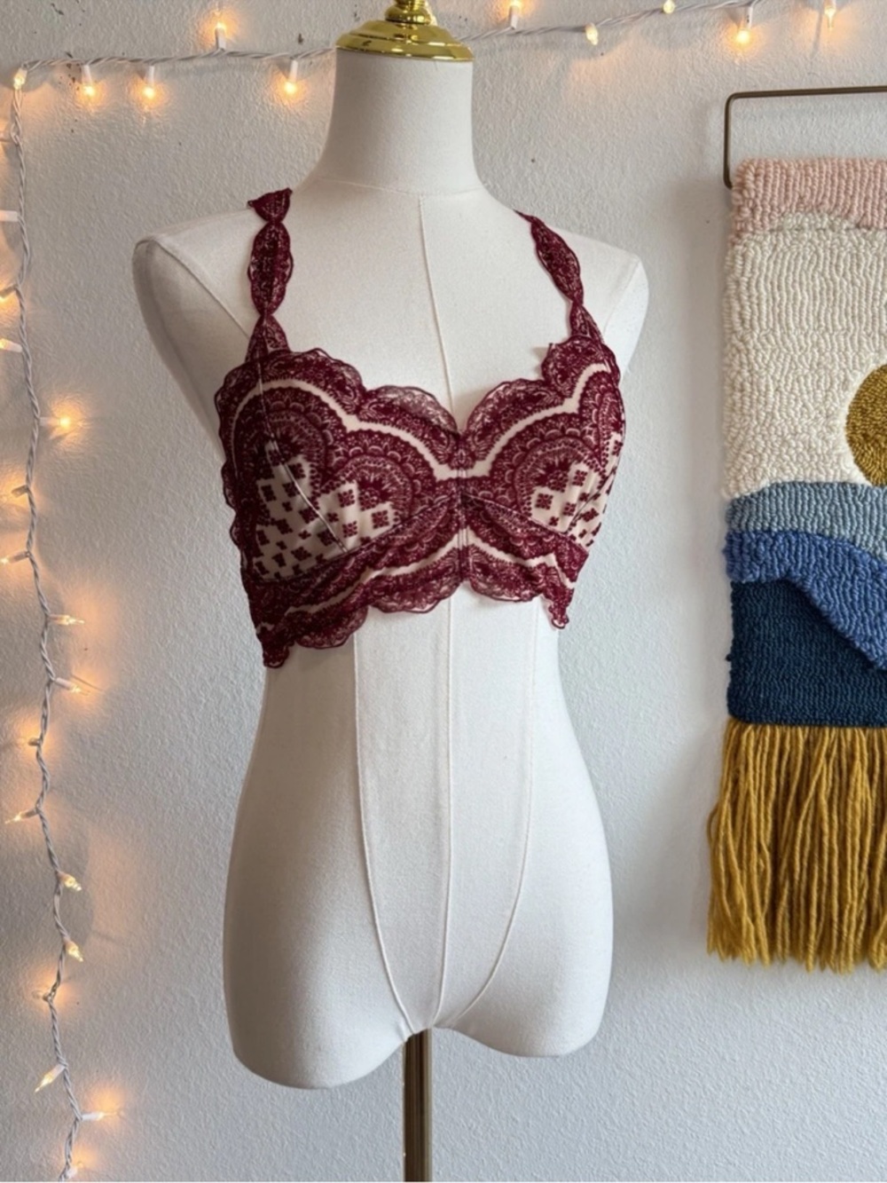 Intimately Free People S Strange Magic Lace Festival Boho Bra Bralette Hippie